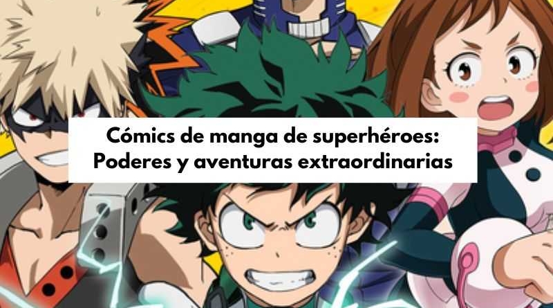 manga de superhéroes