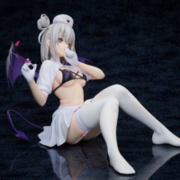 Descubre el apasionante mundo de Estatua Manchester Midnight Devil in White Azur Lane.