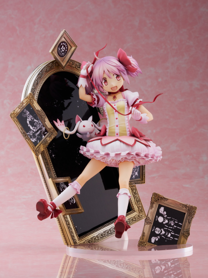 Descubre el apasionante mundo de Puella Magi Madoka Magica Estatuas Kaname Madoka y Kyuubey.