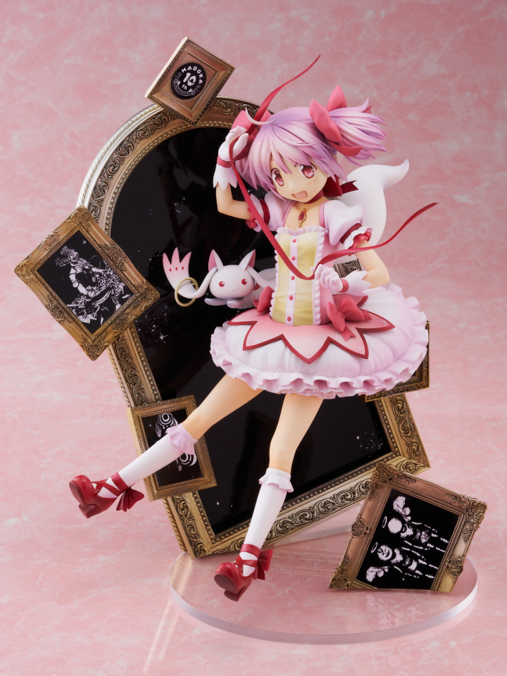 Descubre el apasionante mundo de Puella Magi Madoka Magica Estatuas Kaname Madoka y Kyuubey.