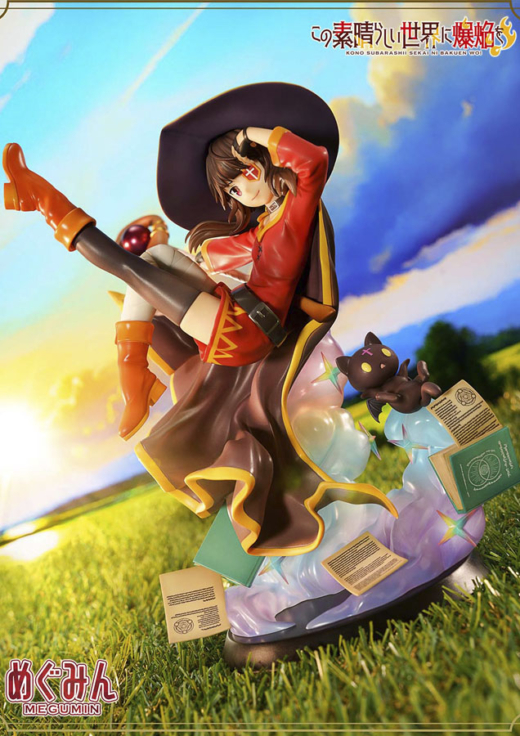 Descubre el apasionante mundo de Estatua Chomusuke Megumin Prisma Wing.