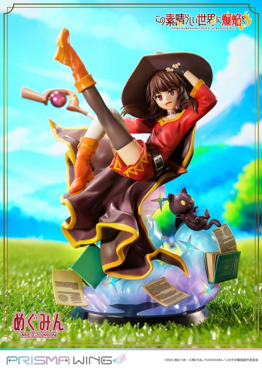 Descubre el apasionante mundo de Estatua Chomusuke Megumin Prisma Wing.
