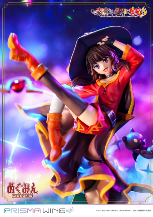 Descubre el apasionante mundo de Estatua Chomusuke Megumin Prisma Wing.