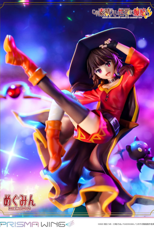 Descubre el apasionante mundo de Estatua Chomusuke Megumin Prisma Wing.