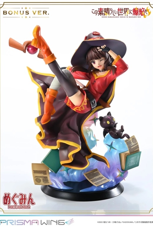 Descubre el apasionante mundo de Estatua Chomusuke Megumin Prisma Wing.