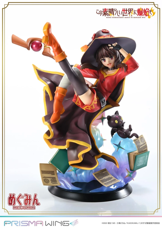Descubre el apasionante mundo de Estatua Chomusuke Megumin Prisma Wing.