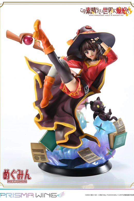 Descubre el apasionante mundo de Estatua Chomusuke Megumin Prisma Wing.