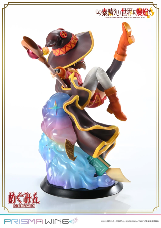 Descubre el apasionante mundo de Estatua Chomusuke Megumin Prisma Wing.