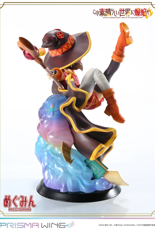 Descubre el apasionante mundo de Estatua Chomusuke Megumin Prisma Wing.