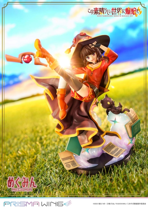 Descubre el apasionante mundo de Estatua Chomusuke Megumin Prisma Wing.