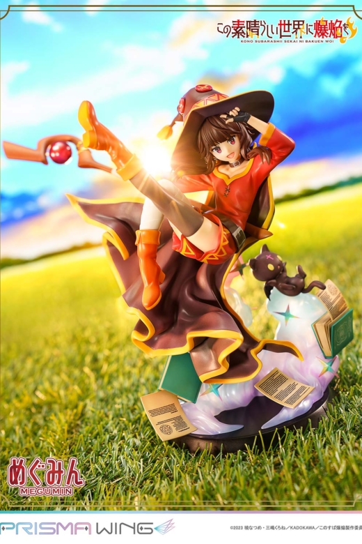 Descubre el apasionante mundo de Estatua Chomusuke Megumin Prisma Wing.