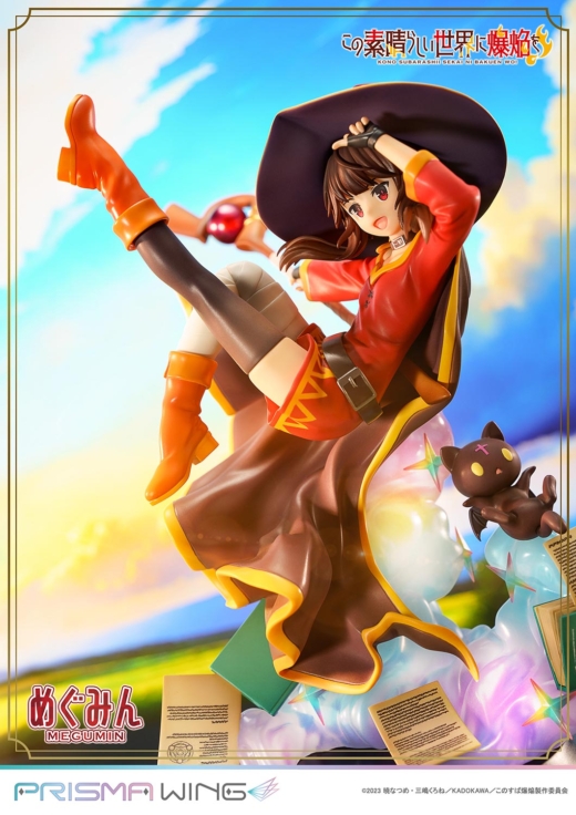 Descubre el apasionante mundo de Estatua Chomusuke Megumin Prisma Wing.
