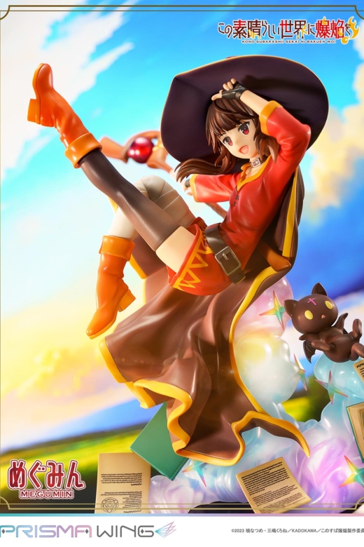 Descubre el apasionante mundo de Estatua Chomusuke Megumin Prisma Wing.