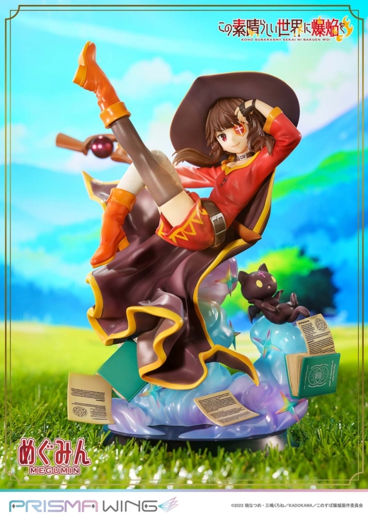 Descubre el apasionante mundo de Estatua Chomusuke Megumin Prisma Wing.