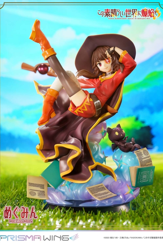 Descubre el apasionante mundo de Estatua Chomusuke Megumin Prisma Wing.