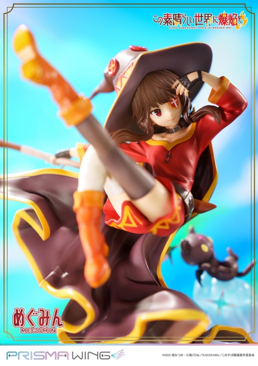 Descubre el apasionante mundo de Estatua Chomusuke Megumin Prisma Wing.