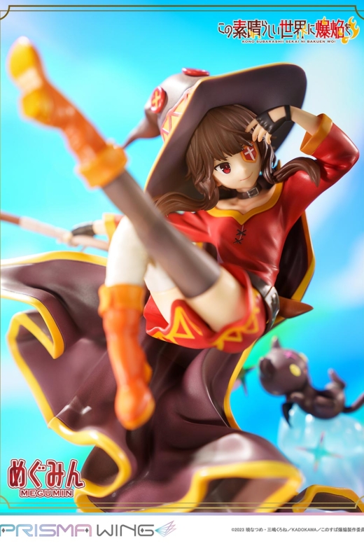 Descubre el apasionante mundo de Estatua Chomusuke Megumin Prisma Wing.