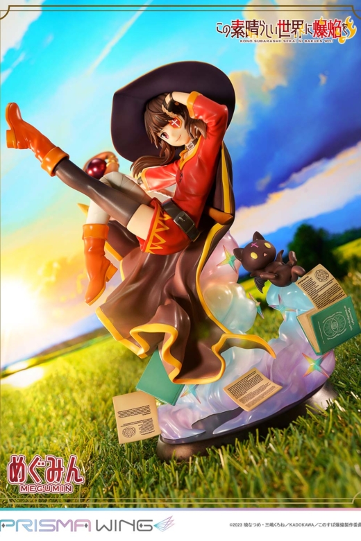 Descubre el apasionante mundo de Estatua Chomusuke Megumin Prisma Wing.
