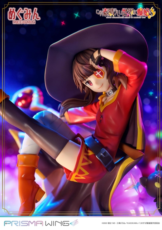 Descubre el apasionante mundo de Estatua Chomusuke Megumin Prisma Wing.