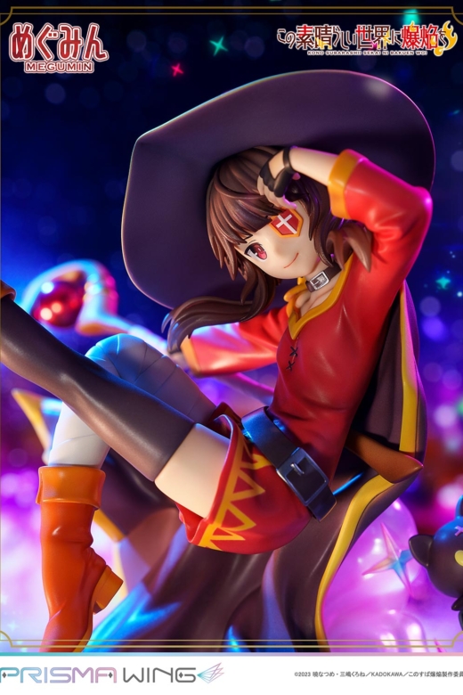 Descubre el apasionante mundo de Estatua Chomusuke Megumin Prisma Wing.