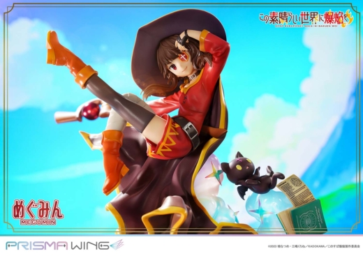 Descubre el apasionante mundo de Estatua Chomusuke Megumin Prisma Wing.