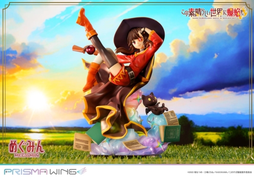 Descubre el apasionante mundo de Estatua Chomusuke Megumin Prisma Wing.
