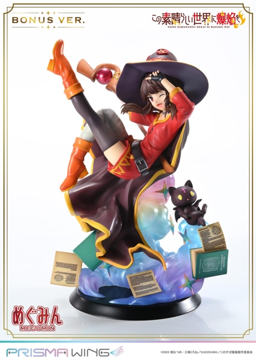 Descubre el apasionante mundo de Estatua Chomusuke Megumin Prisma Wing.