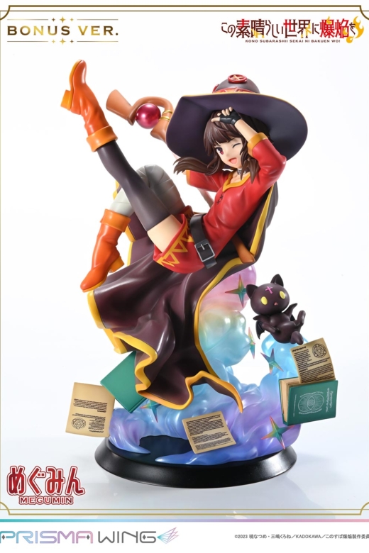 Descubre el apasionante mundo de Estatua Chomusuke Megumin Prisma Wing.