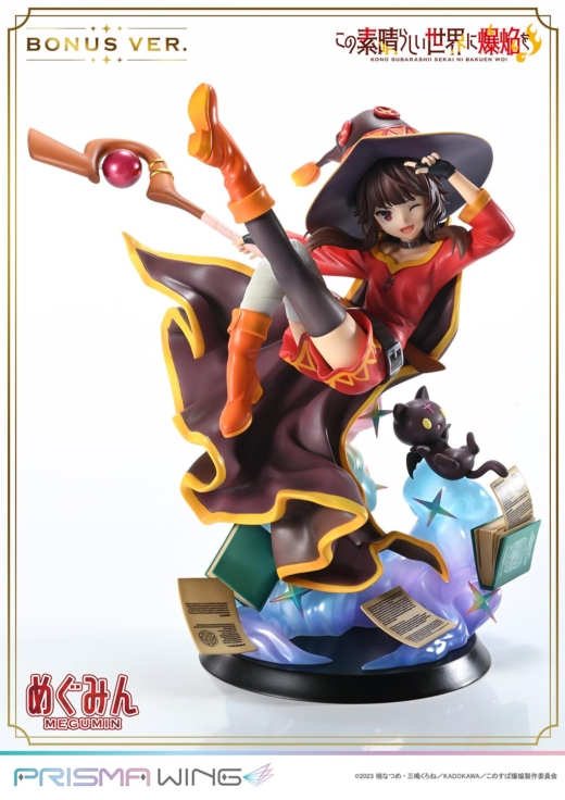 Descubre el apasionante mundo de Estatua Chomusuke Megumin Prisma Wing.