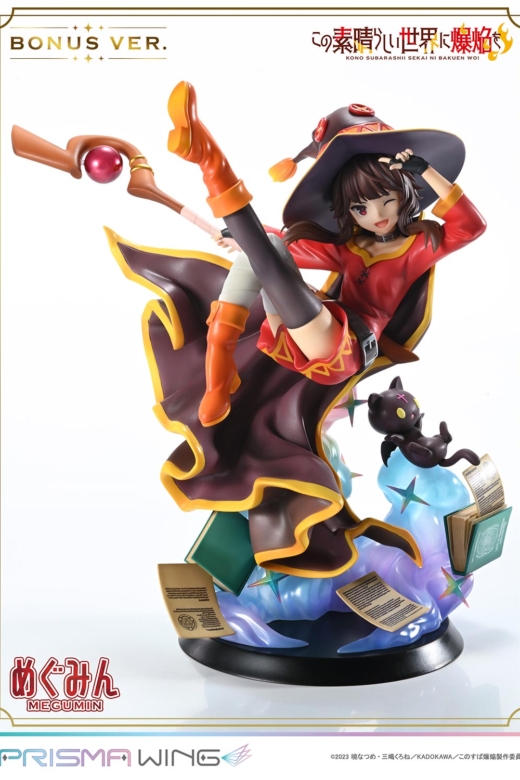 Descubre el apasionante mundo de Estatua Chomusuke Megumin Prisma Wing.