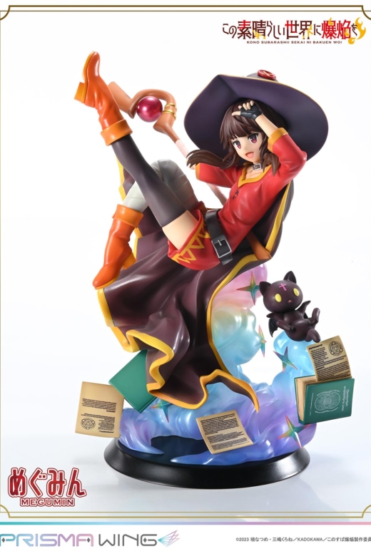Descubre el apasionante mundo de Estatua Chomusuke Megumin Prisma Wing.