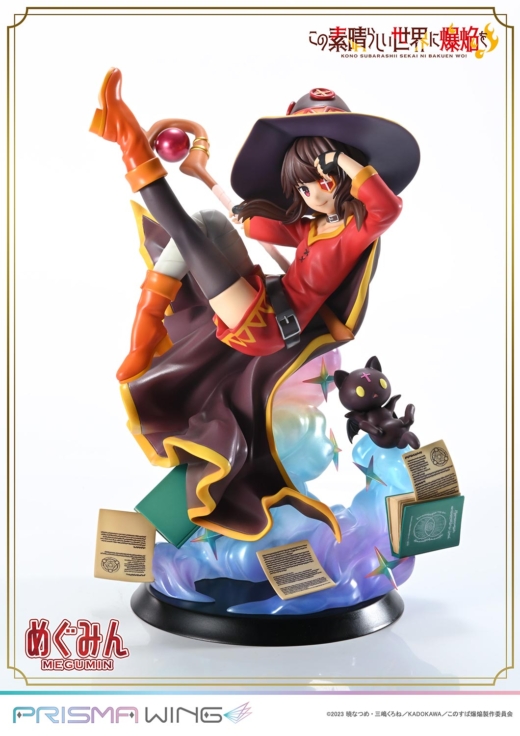 Descubre el apasionante mundo de Estatua Chomusuke Megumin Prisma Wing.
