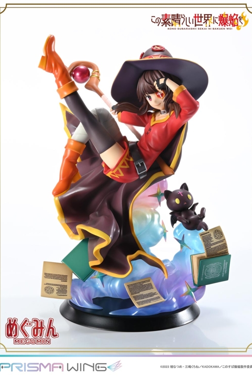 Descubre el apasionante mundo de Estatua Chomusuke Megumin Prisma Wing.