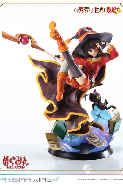 Descubre el apasionante mundo de Estatua Chomusuke Megumin Prisma Wing.