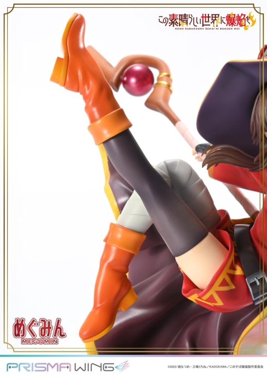 Descubre el apasionante mundo de Estatua Chomusuke Megumin Prisma Wing.