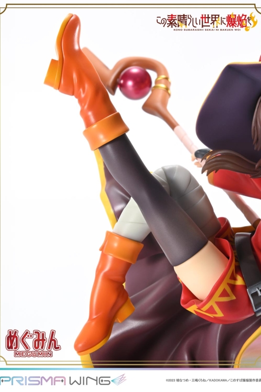 Descubre el apasionante mundo de Estatua Chomusuke Megumin Prisma Wing.