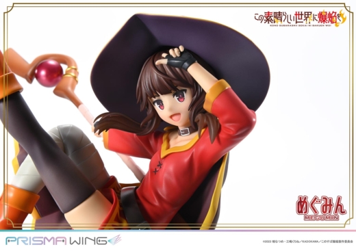 Descubre el apasionante mundo de Estatua Chomusuke Megumin Prisma Wing.
