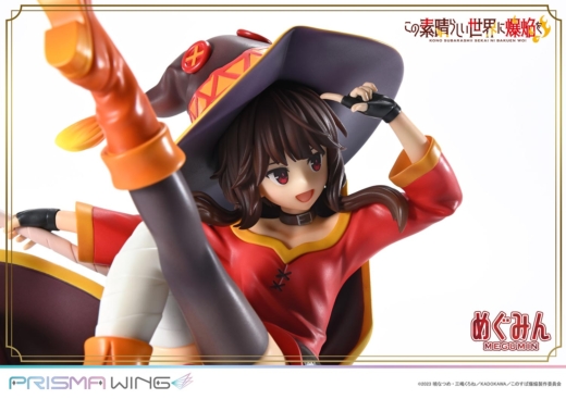 Descubre el apasionante mundo de Estatua Chomusuke Megumin Prisma Wing.