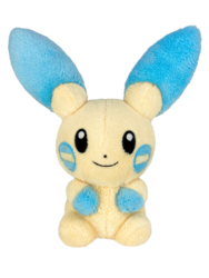 Descubre el apasionante mundo de Peluche Sentimientos Amables Pokémon Minun.