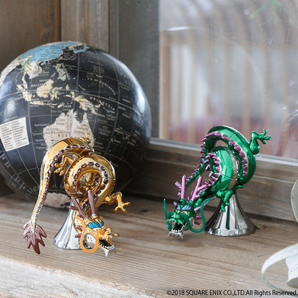 Descubre el apasionante mundo de Figura Dragon Quest Shinryu Galería Metálica.