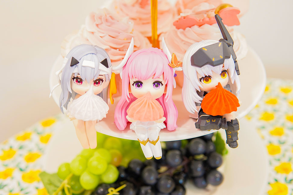 Descubre el apasionante mundo de Figura Soporte Cup Noodle Dorothy Goddess of Victory Nikke.