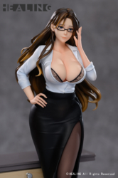 Descubre el apasionante mundo de Figura Jefa Kuroshima Shio Original Character.