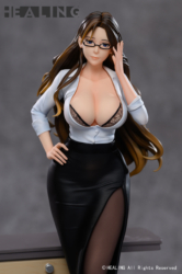 Descubre el apasionante mundo de Figura Jefa Kuroshima Shio Original Character.