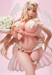 Descubre el apasionante mundo de Figura Elfas Novias Ilustrada por Sorananiiro Original Character.