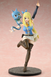 Descubre el apasionante mundo de Figura Lucy Heartfilia Versión Guiño Fairy Tail Final Series.