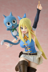 Descubre el apasionante mundo de Figura Lucy Heartfilia Versión Guiño Fairy Tail Final Series.