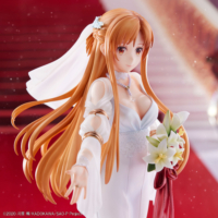 Descubre el apasionante mundo de Figura de Asuna Versión Boda Sword Art Online.