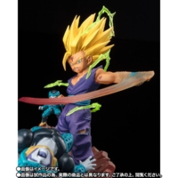Descubre el apasionante mundo de Figura Figuarts Zero Cell Jr. y Gohan SSJ2 Versión Poder.