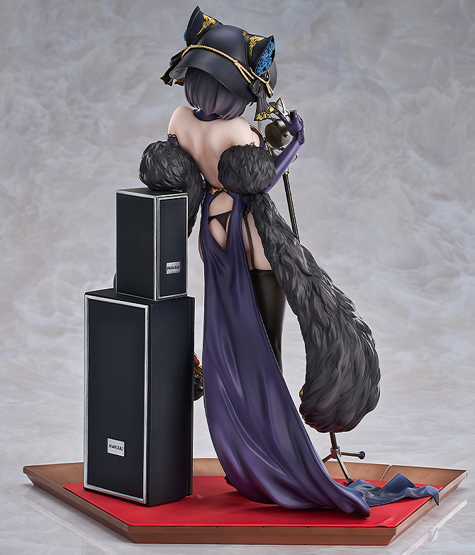 Descubre el apasionante mundo de Figura Cheshire Crooner Azur Lane Cait Sith.