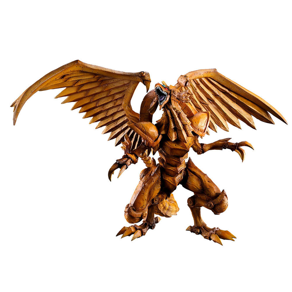 Descubre el apasionante mundo de Figura Dragón Alado de RA Dios Egipcio Yu-Gi-Oh! 18cm.